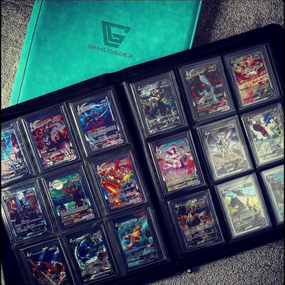 Gemloader: Toploader Binder 3x3 (216 pockets) - Tiffany Blue