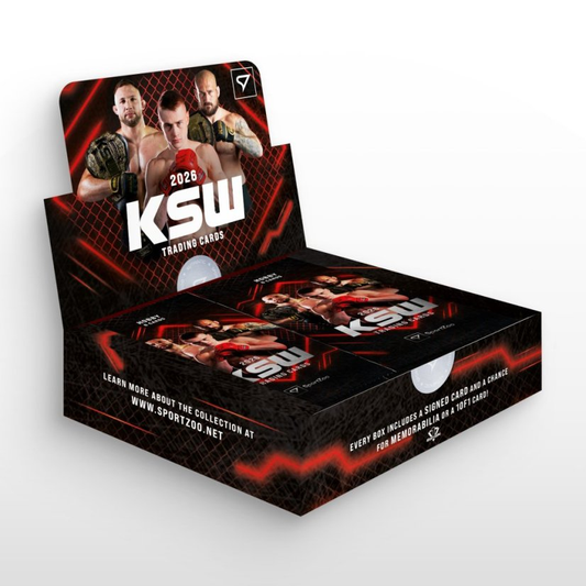 SportZoo - Hobby box karty MMA KSW 2026