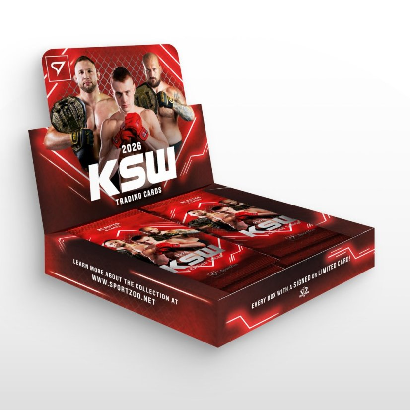 Blaster box - SportZoo KSW 2026 - karty MMA