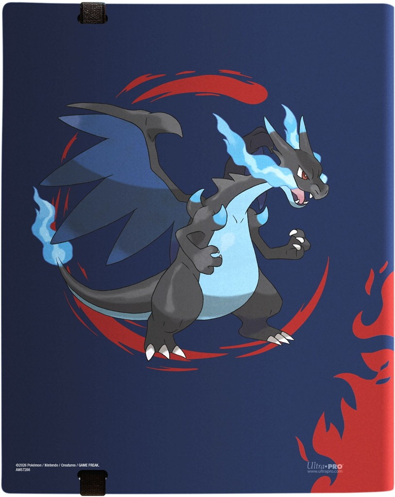 Ultra Pro: Pokemon - 9-Pocket PRO Binder - Mega Charizard X Y