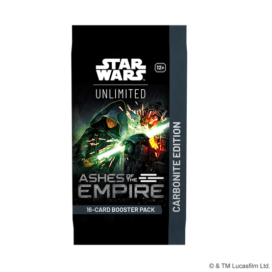 Star Wars Unlimited Card Game - Ashes of the Empire - Carbonite Booster Pack