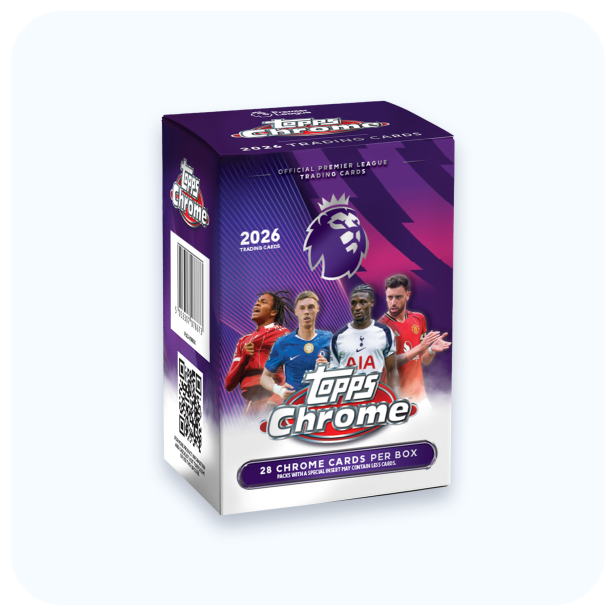 Topps Chrome: Premier League 2026 – Value Box
