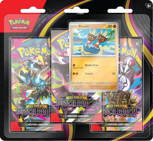 Pokemon TCG: Pitch Black 3-Pack Blister