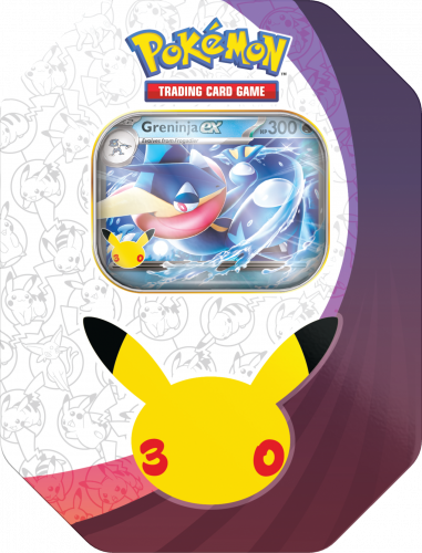 Pokemon TCG: 30th Celebration - Tin - Greninja ex - PREORDER