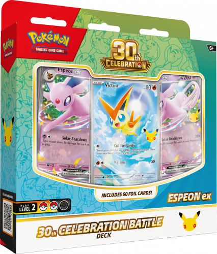 Pokemon TCG: 30th Celebration - Battle Deck - Espeon ex - PREORDER
