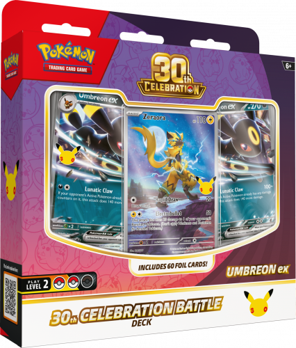 Pokemon TCG: 30th Celebration - Battle Deck - Umbreon ex - PREORDER