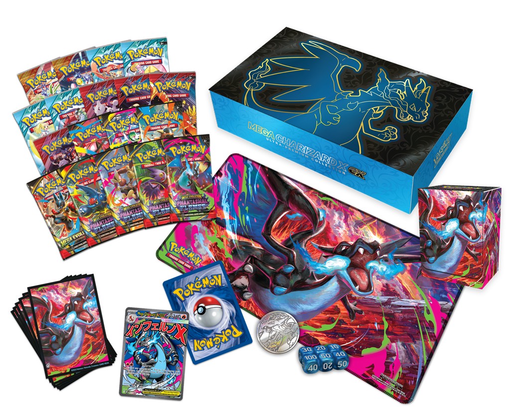 Pokémon TCG: Mega Charizard X ex - Ultra-Premium Collection - PREORDER