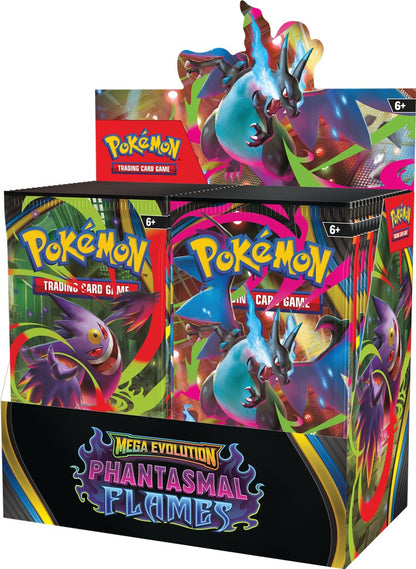 Pokémon TCG: Mega Evolution - Phantasmal Flames - Booster Box - PREORDER