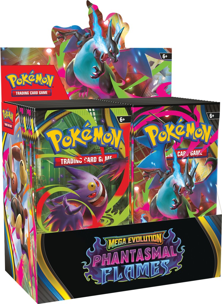 Pokémon TCG: Mega Evolution - Phantasmal Flames - Booster Box - PREORDER