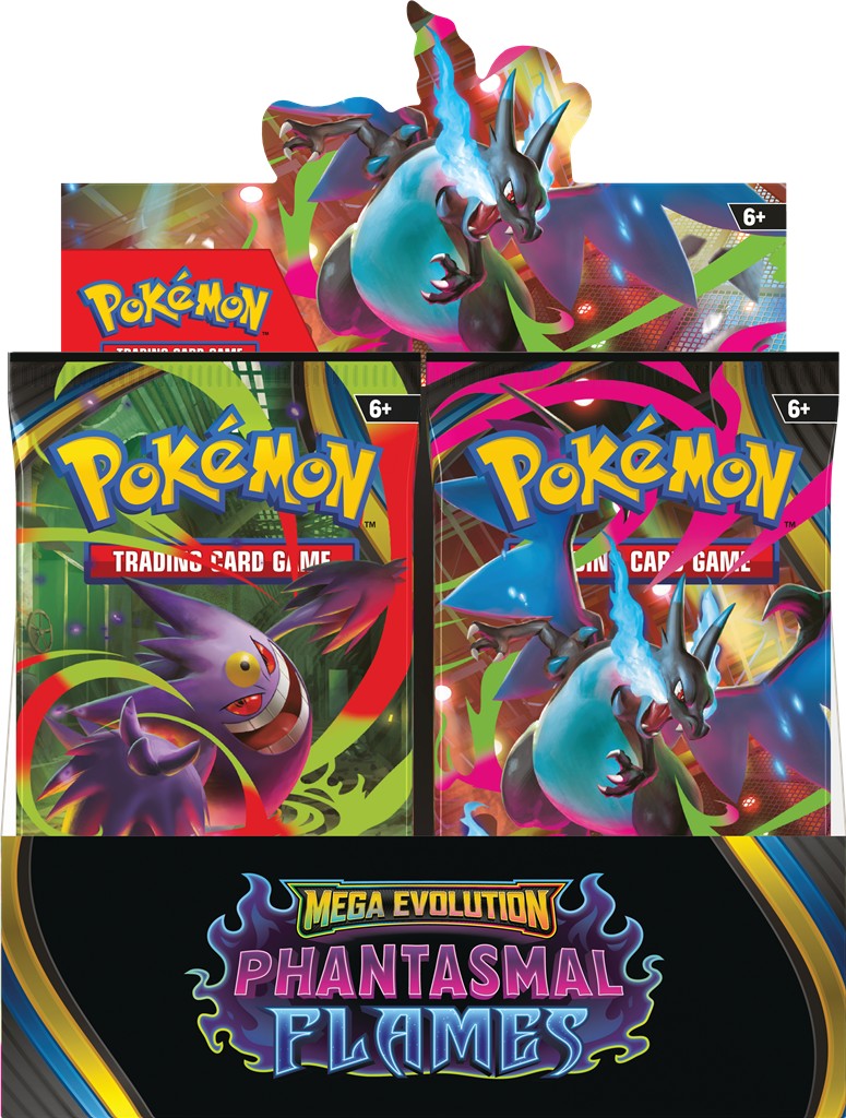 Pokémon TCG: Mega Evolution - Phantasmal Flames - Booster Box - PREORDER