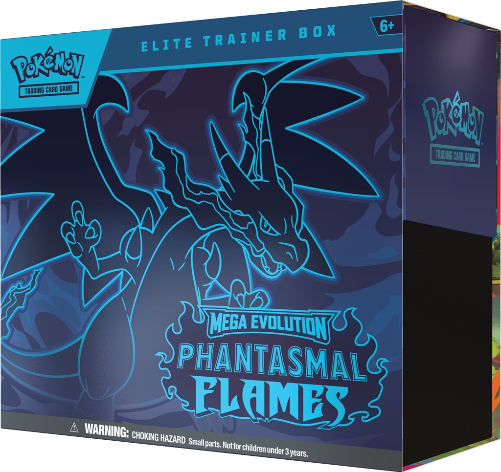 Pokémon TCG: Mega Evolution - Phantasmal Flames - Elite Trainer Box - PREORDER