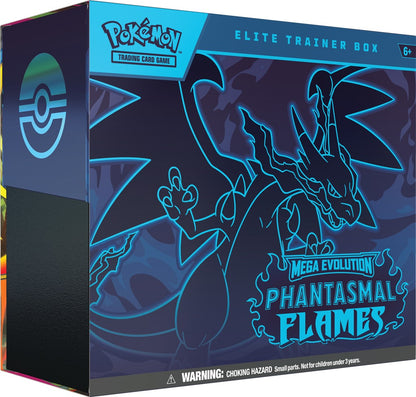 Pokémon TCG: Mega Evolution - Phantasmal Flames - Elite Trainer Box - PREORDER