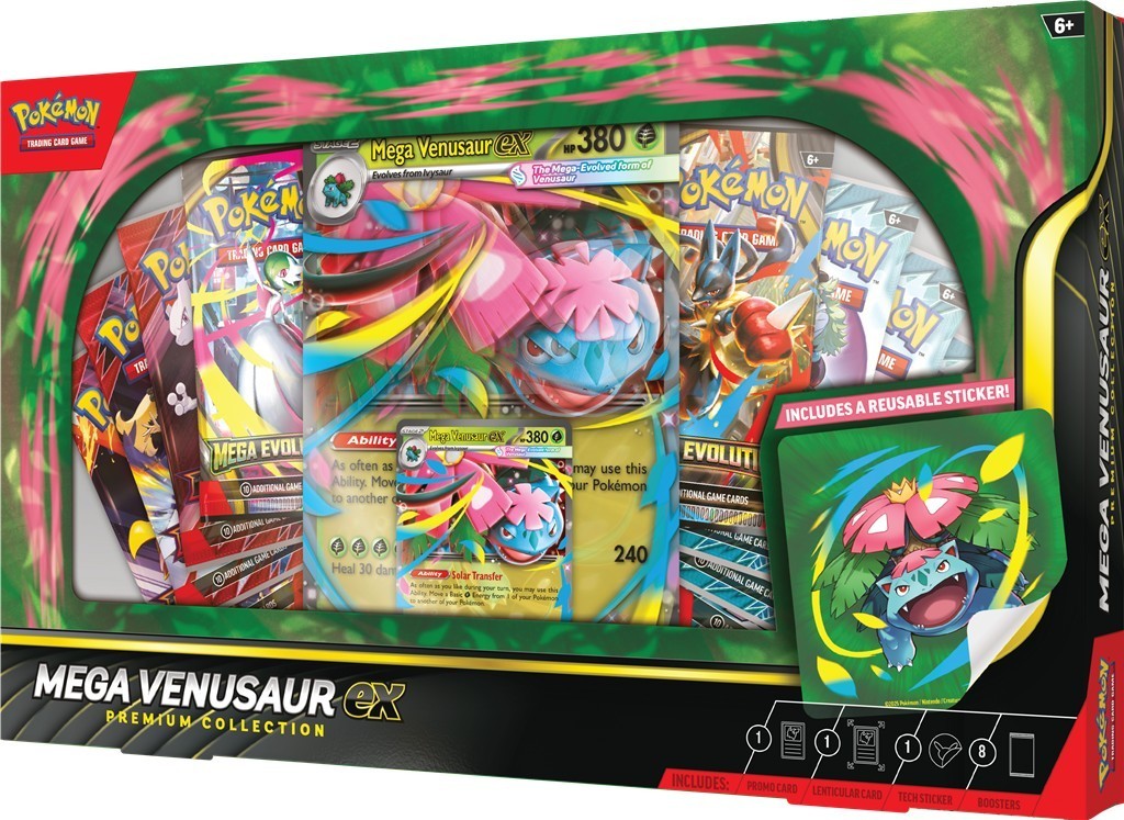 Pokémon TCG: Mega Venusaur ex - Premium Collection - PREORDER
