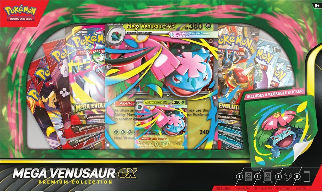 Pokémon TCG: Mega Venusaur ex - Premium Collection - PREORDER