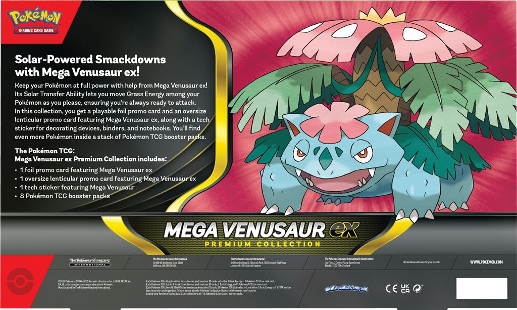 Pokémon TCG: Mega Venusaur ex - Premium Collection - PREORDER