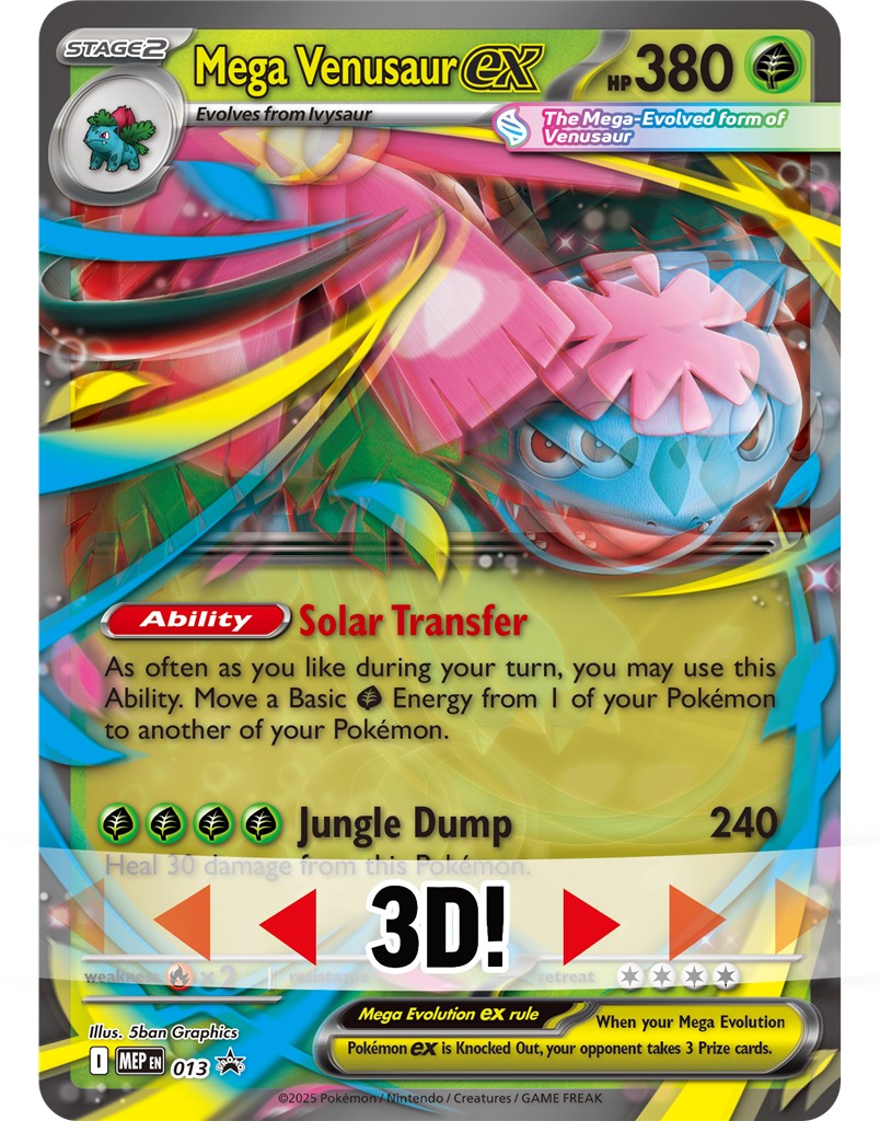 Pokémon TCG: Mega Venusaur ex - Premium Collection - PREORDER