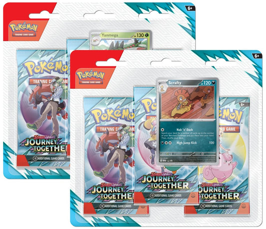Pokémon TCG: Scarlet & Violet - Journey Together - 3-Pack Blister