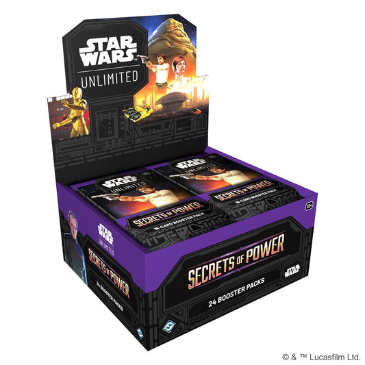 Star Wars: Unlimited Card Game - Secrets of Power - Booster Box - PREORDER