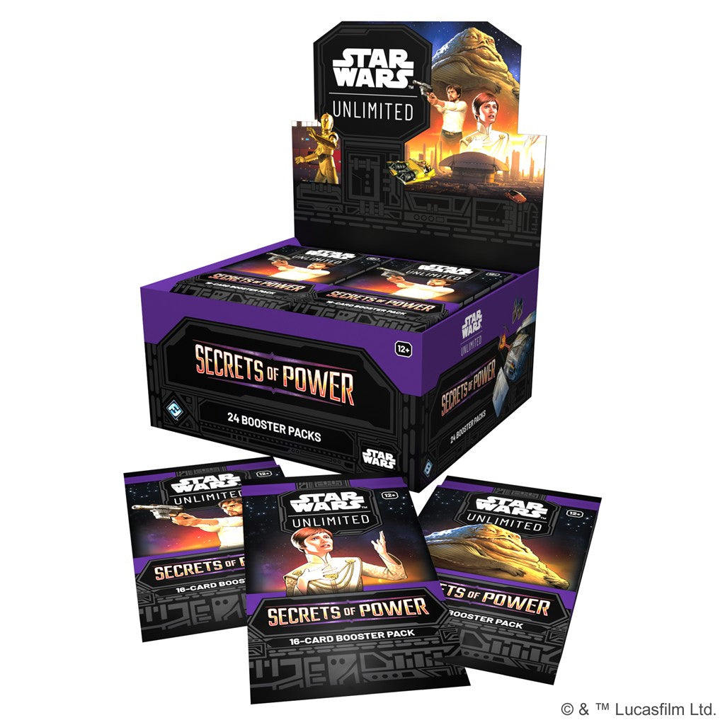 Star Wars: Unlimited Card Game - Secrets of Power - Booster Box - PREORDER