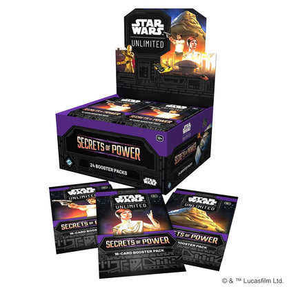 Star Wars: Unlimited Card Game - Secrets of Power - Booster Box - PREORDER