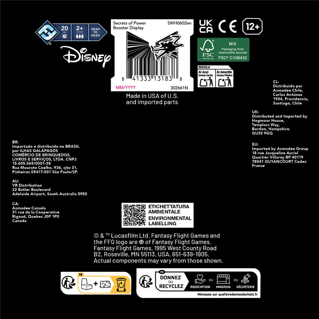 Star Wars: Unlimited Card Game - Secrets of Power - Booster Box - PREORDER