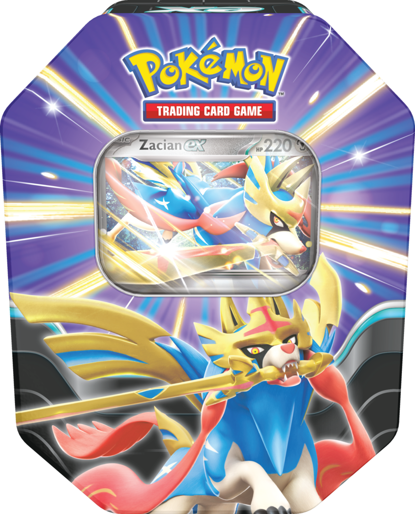 Pokémon TCG: Slashing Legends Tin - Zacian